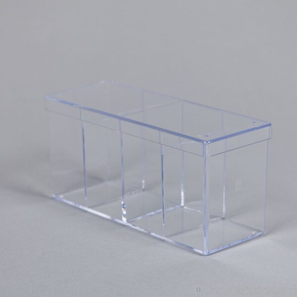 Polystyrene Trading Card Box - 4 Co